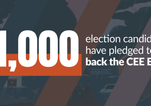 +1,000 Candidates Signed the CEE Bill Pledge this Election