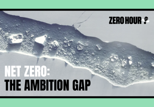 Zero Hour’s Ambition Gap report